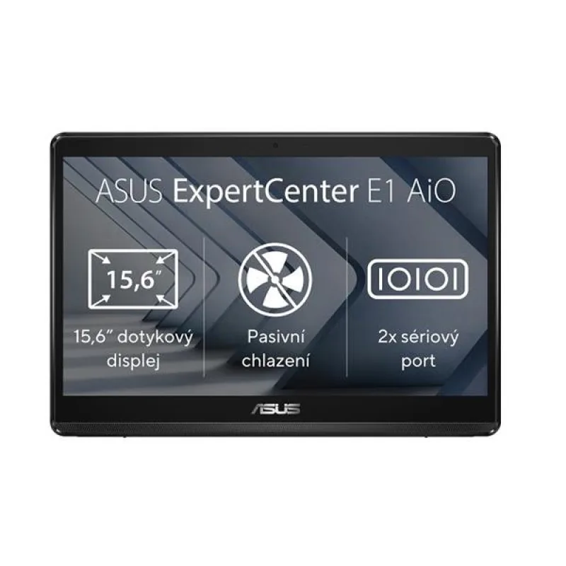 ASUS ExpertCenter E1 AiO E1600WKAT-MR8128M, N4500, 15.6˝ 1920/Touch, UMA,…