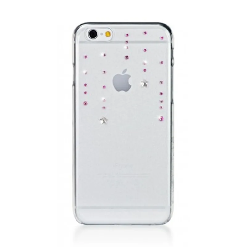 Swarovski kryt Star pre iPhone 6/6s - Wish Pink Mix Design