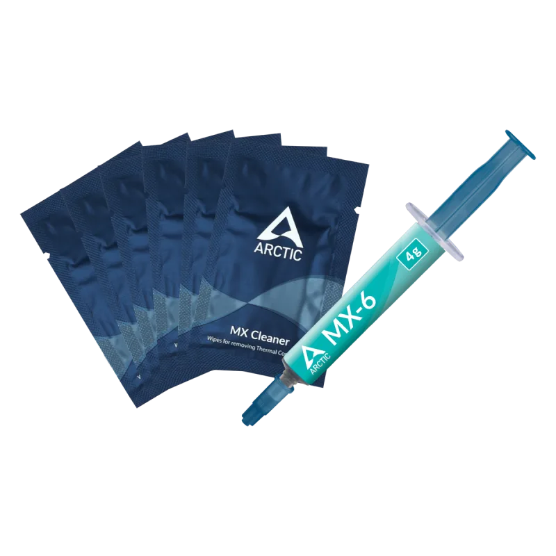 Arctic teplovodivá pasta MX-6 4g + 6x MX Cleaner