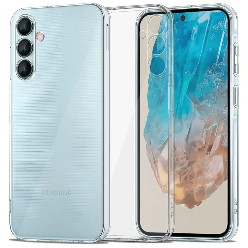Puzdro Tech-Protect FlexAir pre Samsung Galaxy M35 5G – priehľadné