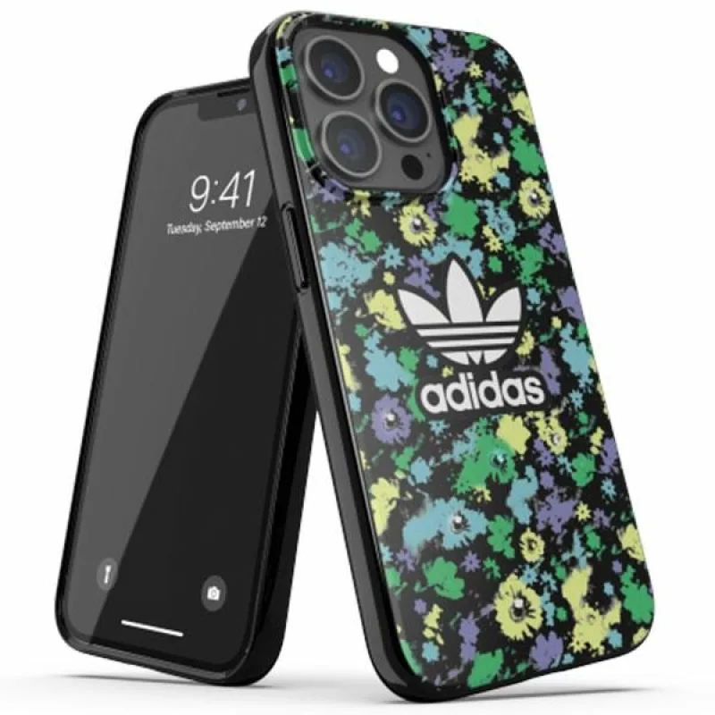 Puzdro Adidas OR SnapCase Flower AOP pre iPhone 13 Pro / iPhone 13 – viacfarebné