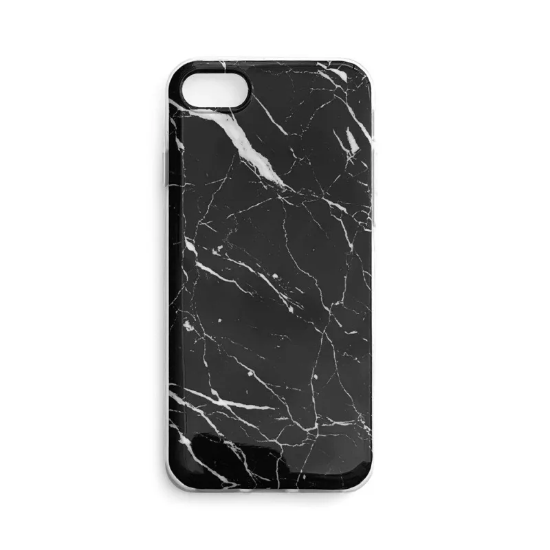 TPU obal Wozinsky Marble pre Samsung Galaxy A42 5G čierny