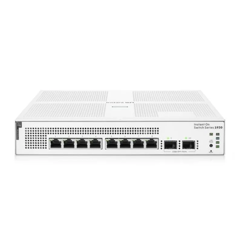 HPE Networking Instant On Switch 8p Gigabit CL4 PoE 2p SFP 124W 1930 …