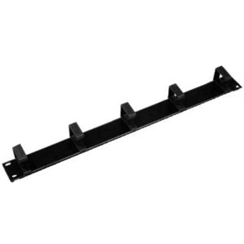 19" vyväzovací panel 1U 6x malý háčik 35x30mm RAB-VP-X13-A1