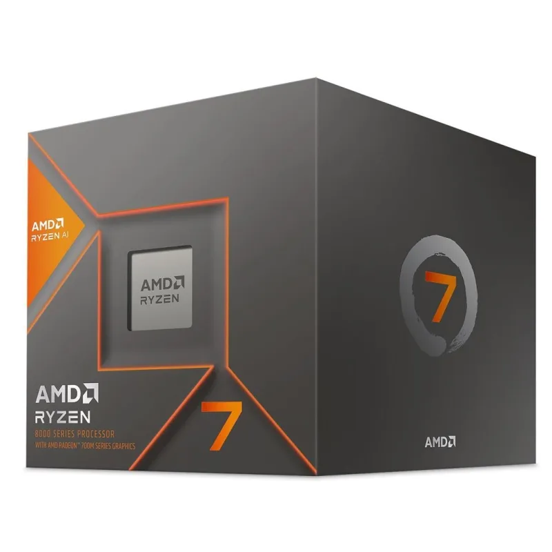 AMD Ryzen 7 8700F (až 5,0GHz / 24MB / 45-65W / AM5) Box chladic