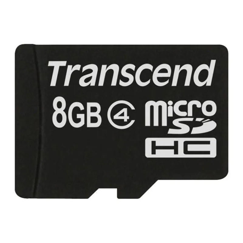Karta TRANSCEND MicroSDHC 8 GB triedy 4, bez adaptéra TS8GUSDC4