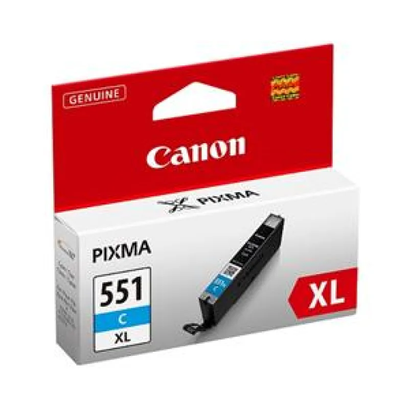 Canon CLI-551 XL C, azúrová veľká 6444B001