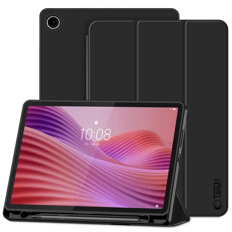 Pero Tech-Protect SmartCase pre Lenovo Tab 10.1 TB-311 – čierne