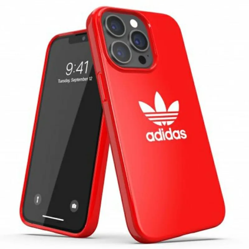 Adidas OR SnapCase Trefoil iPhone 13 Pro / 13 6,1 "červená / červená 47101
