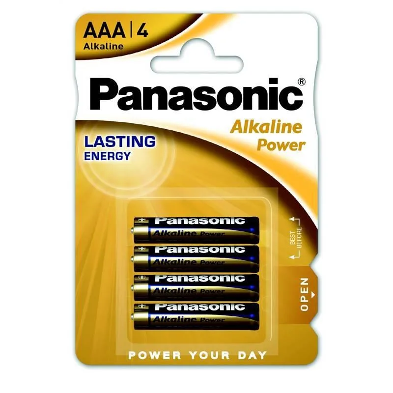 PANASONIC Alkalické baterie Alkaline Power LR03APB/ 4BP AAA 1, 5V…