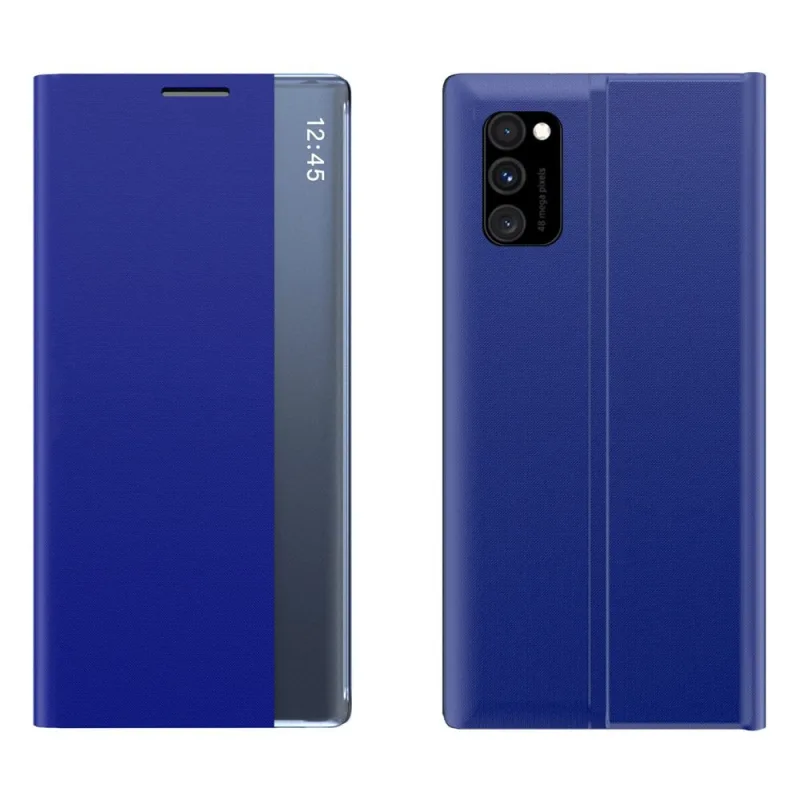 Nový flipový kryt Sleep Case s funkciou stojana Xiaomi Redmi Note 11 Pro+ 5G (Čína) / 11 Pro 5G (Čína) / Mi11i HyperCharge / Poco X4 NFC 5G modrý