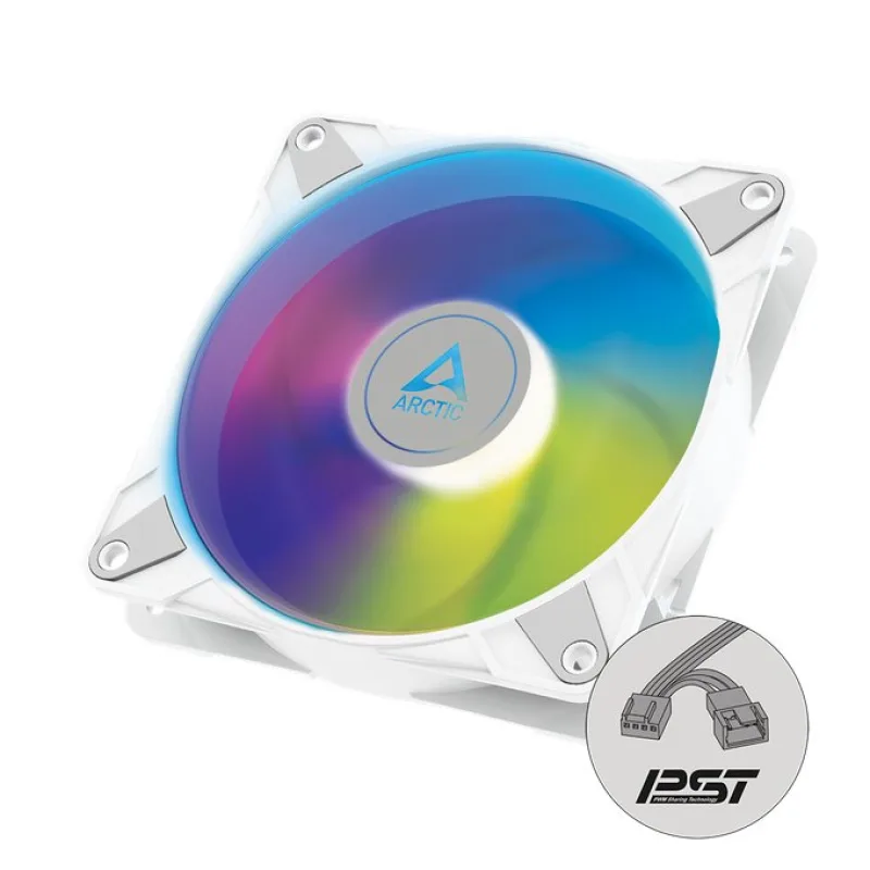 Arctic ventilátor P12 PWM PST A-RGB white