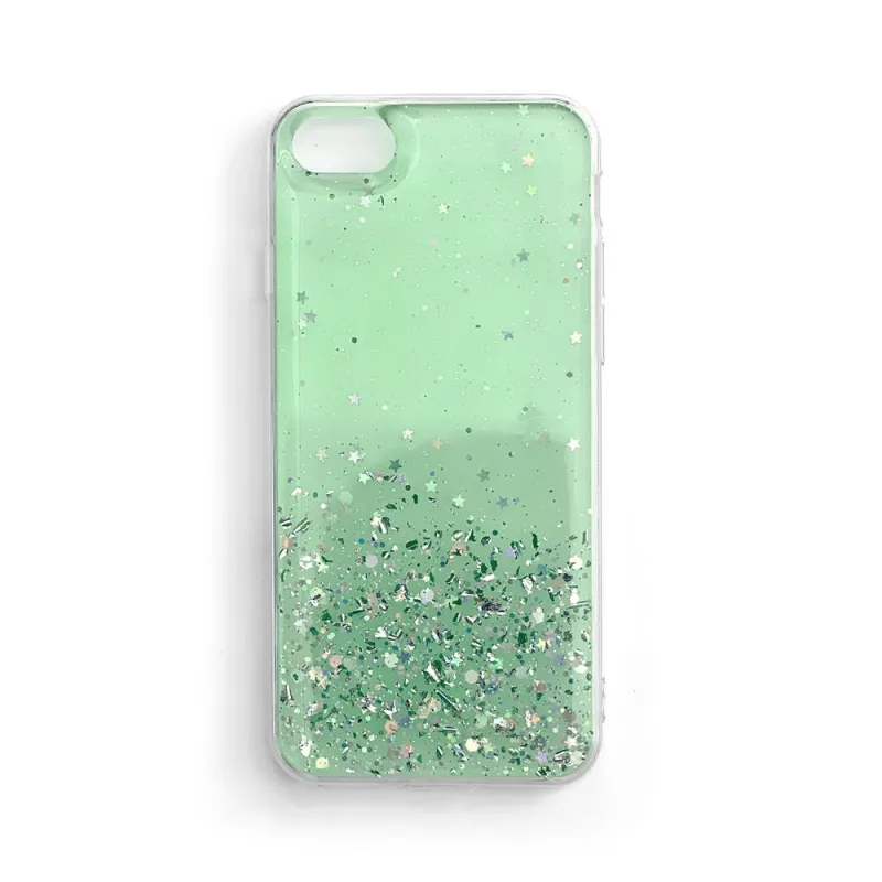 Wozinsky Star Glitter Shining Cover pre Xiaomi Mi 10T Lite zelený
