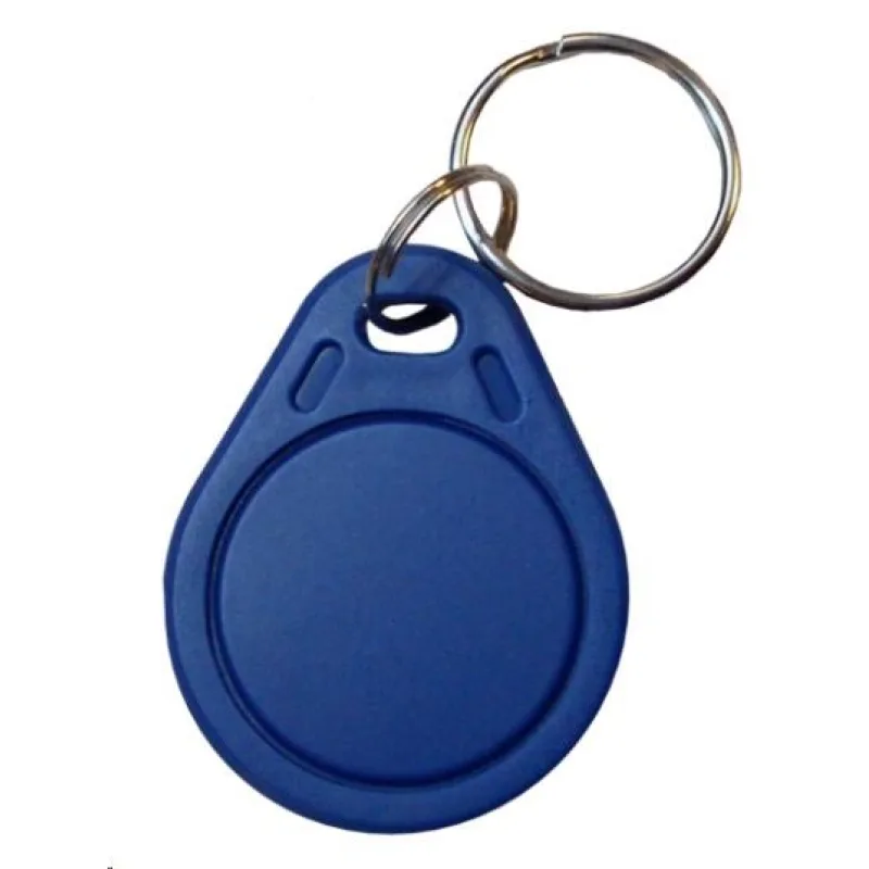 Elatec RFID Mifare čip, prívesok na kľúče, 13, 56 MHz, modrý RFID-MF…