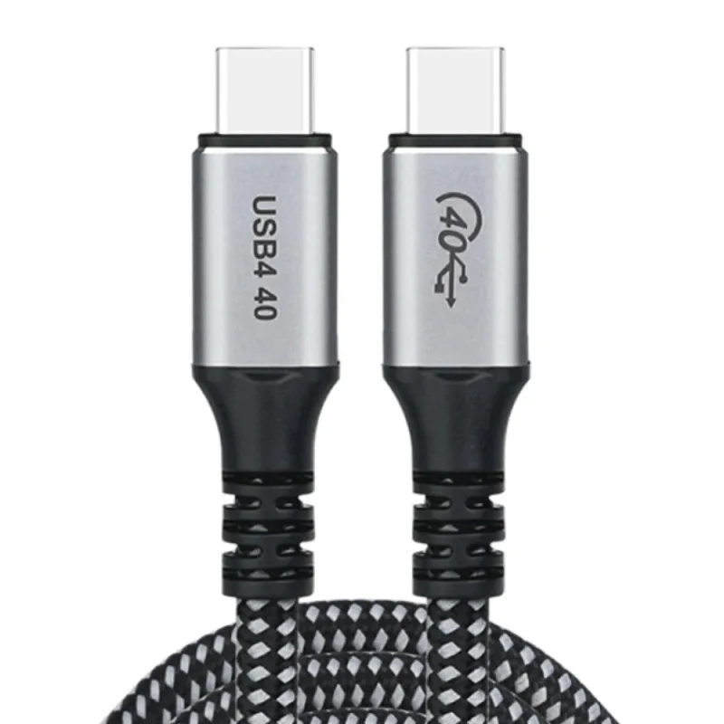 Choetech XCC-1040 USB-C - USB-C kábel 240W 8K 60Hz 1,2m - čierny
