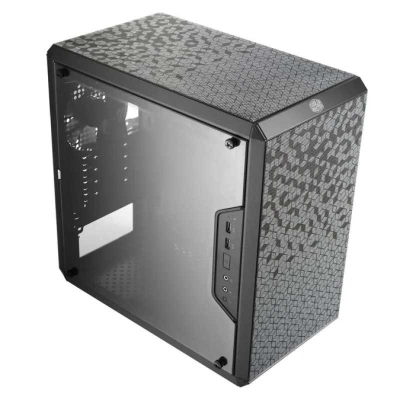 Cooler Master case MasterBox Q300L, mATX, Průhledná bočnice, 1x 120mm…