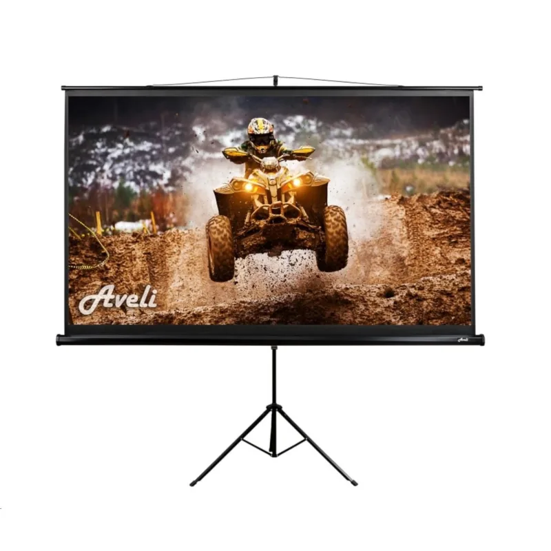 Projekčné plátno AVELI statív, 265x149cm (16:9) 120", čierny tubus XRT…