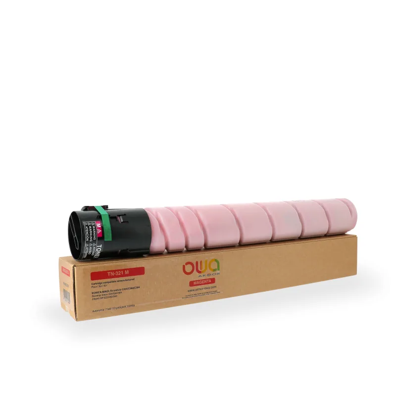 OWA Armor toner kompatibilný s Minolta TN-321M, 25000st, červená/ magenta…