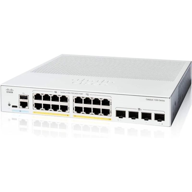 Cisco Catalyst switch C1300-16P-4X…