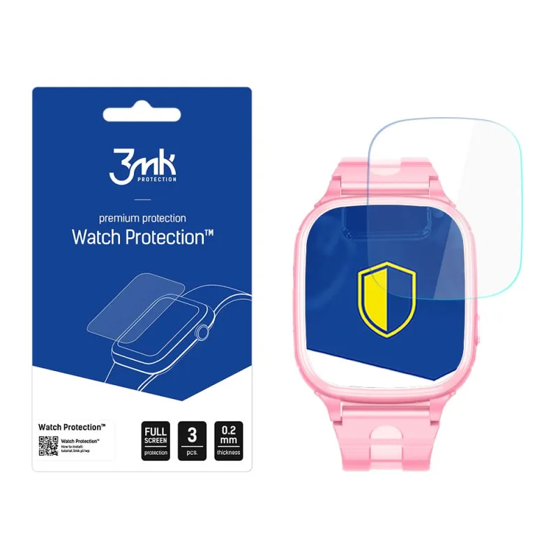 3mk Watch Protection ARC Smartwatch Screen Protector for Forever GPS WIFI Kids Watch Me 2 KW-310