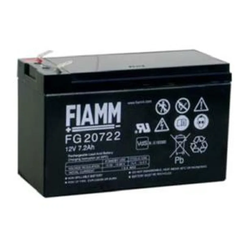 Fiamm olovená batéria FG20722 12V/ 7, 2Ah Faston 6, 3 07955