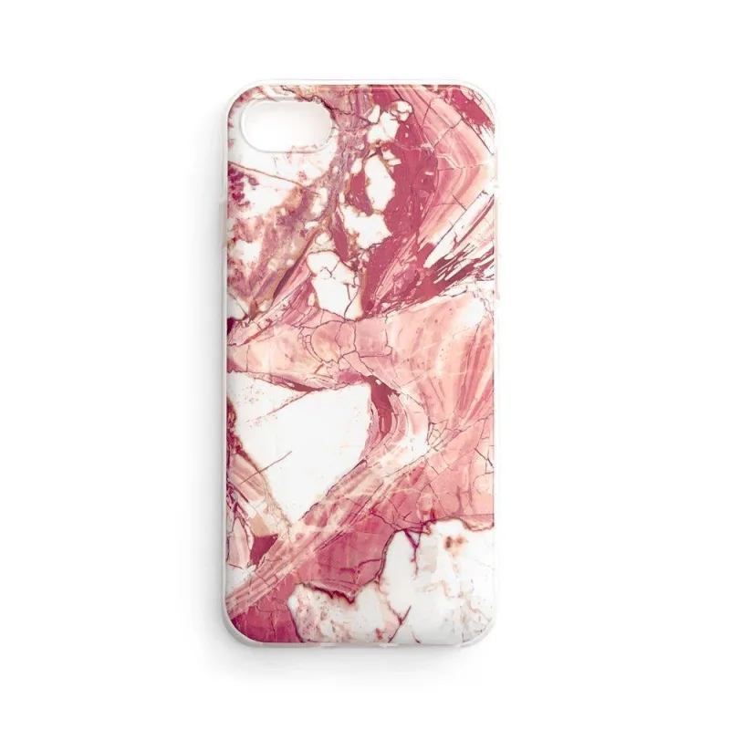 Wozinsky Marble TPU kryt gélový mramor pre Samsung Galaxy A03s (166,5) ružový