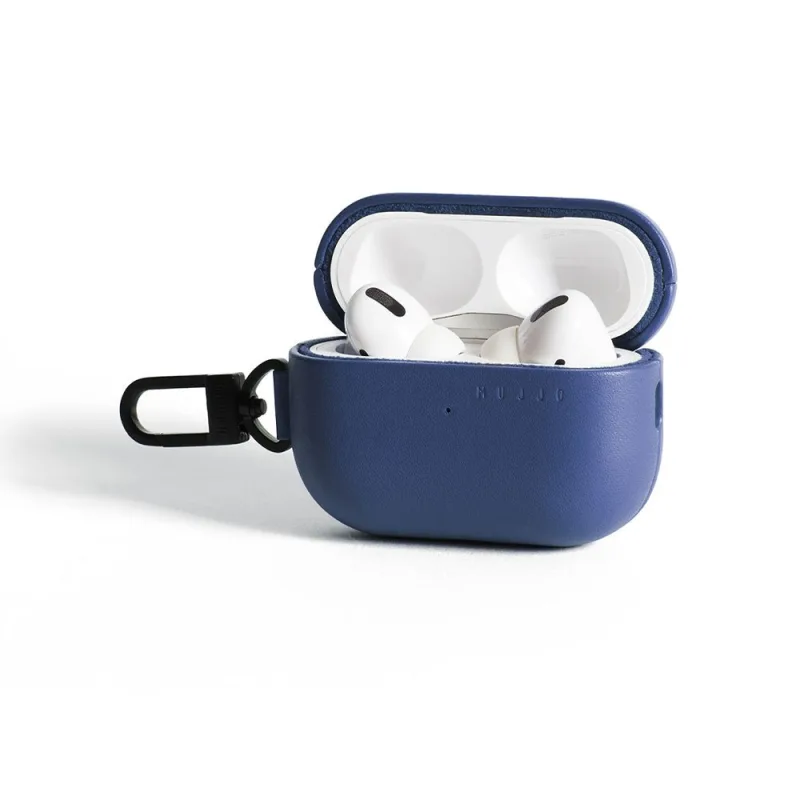 Mujjo puzdro Echelon pre Airpods Pro 2 - Monaco Blue MUJJO-AP-001-BL