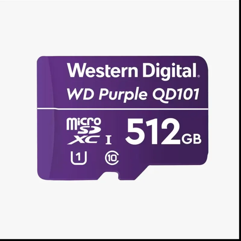 WD Purple SC QD101 512GB Ultra Endurance microSDXC Card