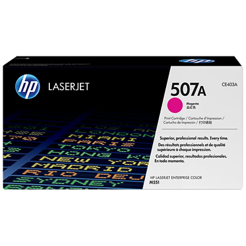 HP Magenta Toner pre HP LaserJet M551 - 507A /6.000 str/ CE403A