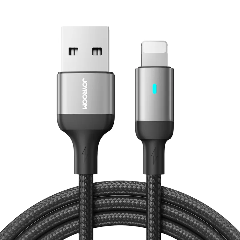 Kábel Joyroom Extraordinary Series A10 USB-A / Lightning 2,4A 1,2 m – čierny