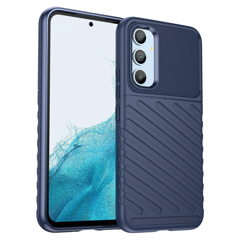 Kryt Thunder Case pre Samsung Galaxy A54 5G silikónový pancierový kryt modrý
