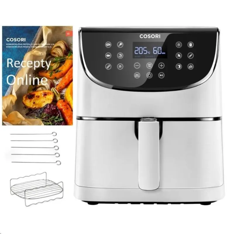 Cosori CP158-AF PREMIUM – 5.5L horkovzdušná fritéza + 5x špíz a gril.…