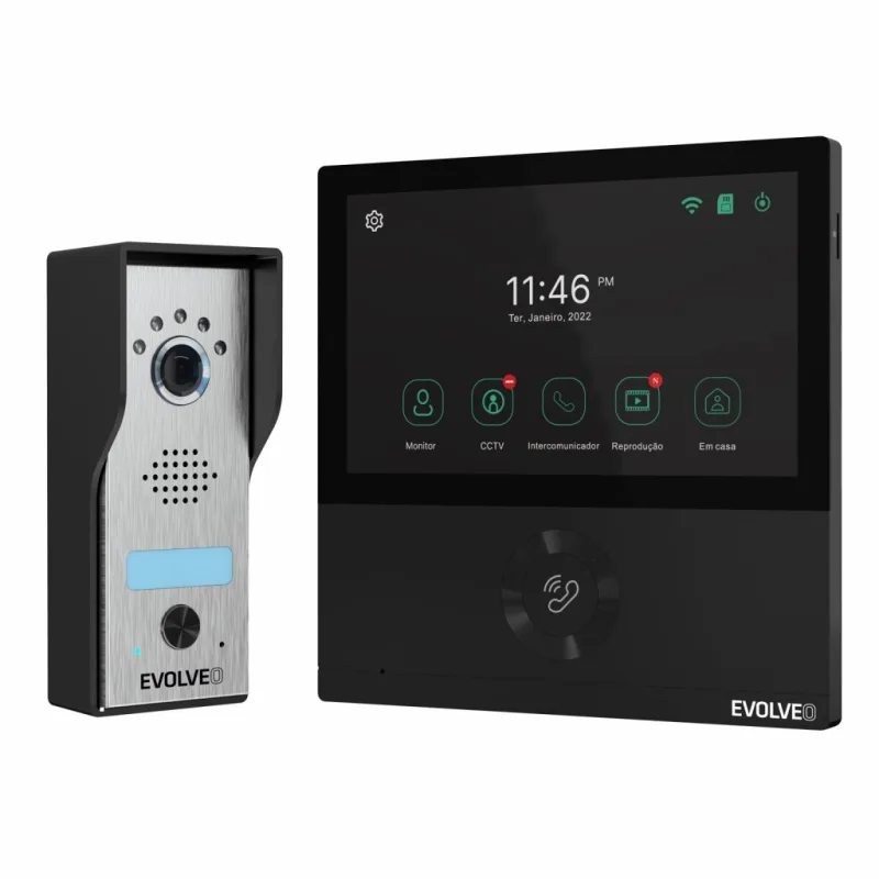 EVOLVEO DoorPhone AHD7, Sada domáceho WiFi videotelefónu s ovládaním…
