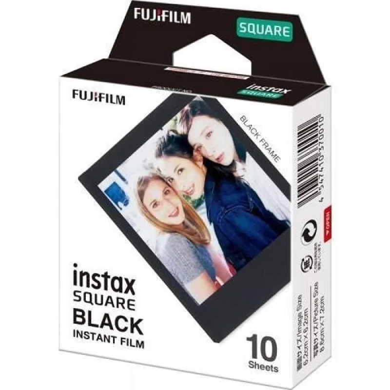 Fujifilm Film Instax Square Black Frame 10 List 16576532