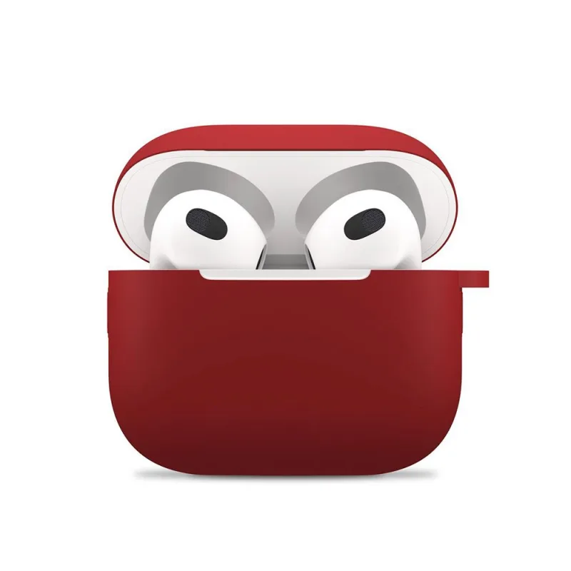 Next One puzdro Silicone Case pre Apple Airpods 3 - Red AP3-SIL-RED