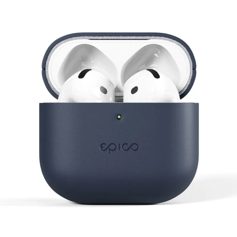 Epico kožené púzdro pre AirPods 4/ 4 s ANC - modrá 9911131600035