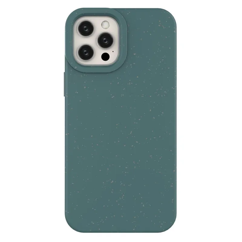 Eco Case Case pre iPhone 12 Pro Max Silicone Cover Phone Cover Green