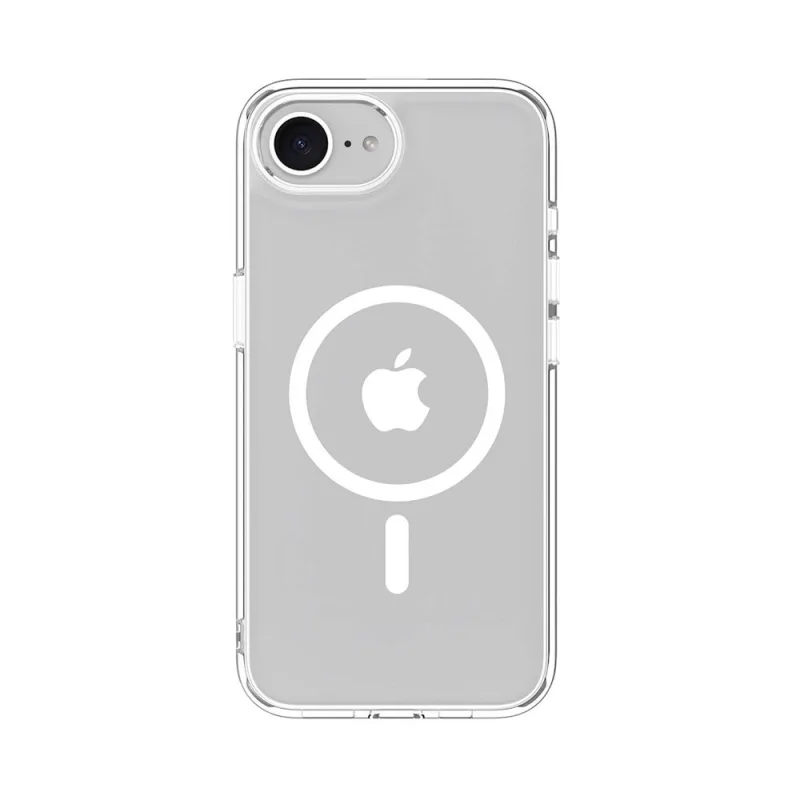 Devia kryt Pure Clear Magnetic Shockproof Case pre iPhone 16e - Clear