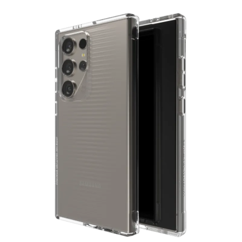 ZAGG Cases Luxusné puzdro pre Samsung Galaxy S24 Ultra - priehľadné