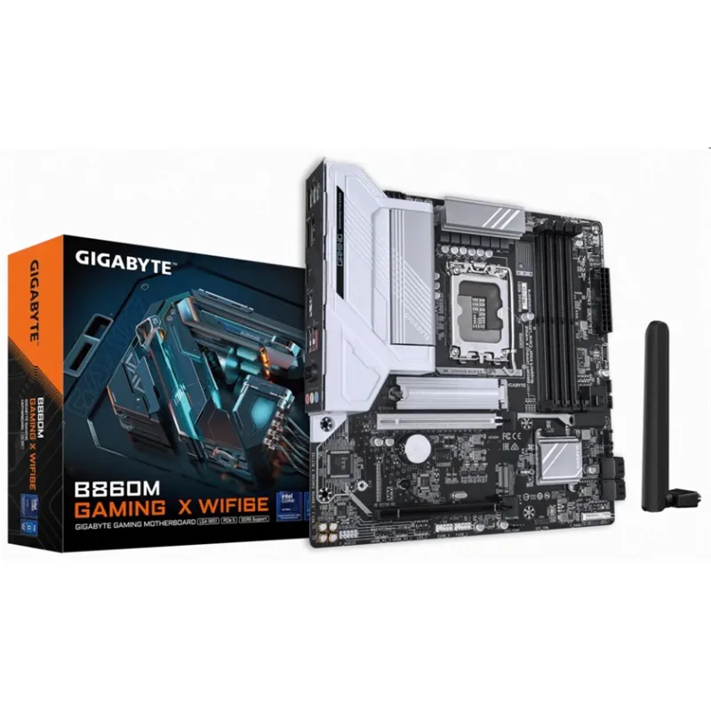 Gigabyte B860M GAMING X WIFI6E, Intel B860, LGA1851, 4xDDR5, mATX