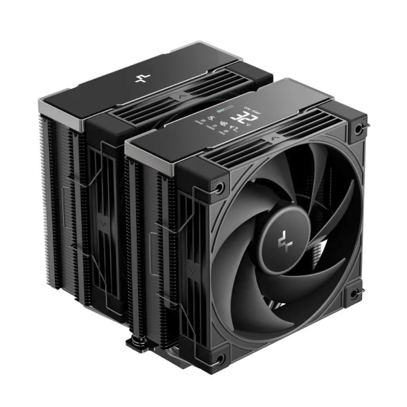 DEEPCOOL CPU Chladič AK620 G2 DIGITAL NYX, 2x120, LGA1851, AM5, černá…