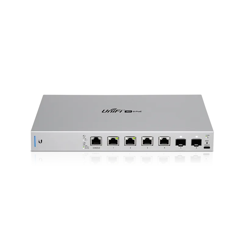 Ubiquiti UniFi Switch US-XG-6POE, 10GB, 6-port, 802.3bt US-XG-6POE