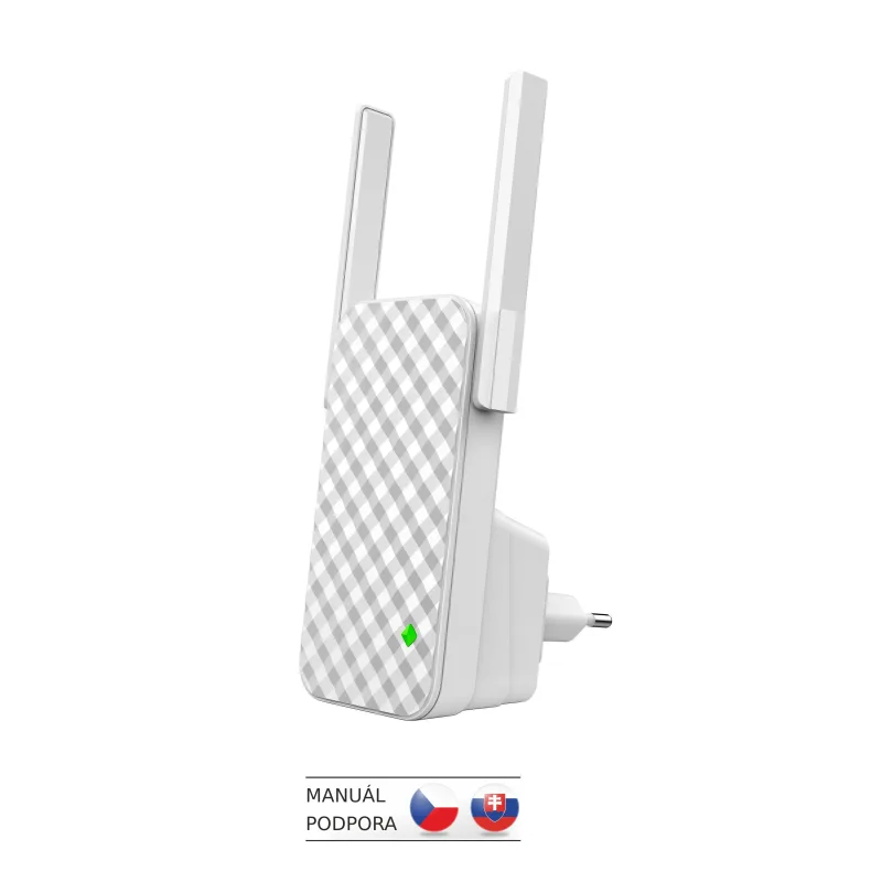 Tenda A9 - WiFi N Range Extender, opakovač 300 Mb/ s, WPS, 2x 3 dBi…