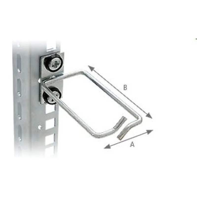 TRITON vyväzovacie háčiky, 40 x 40 mm