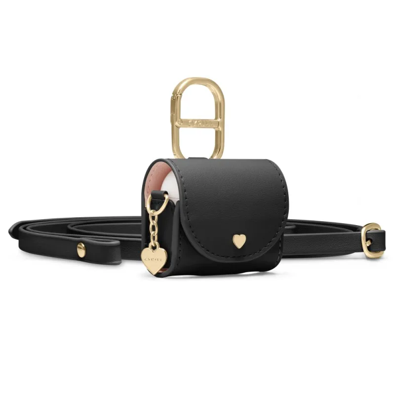 Spigen Cyrill Mini taška pre AirPods 4 – čierna