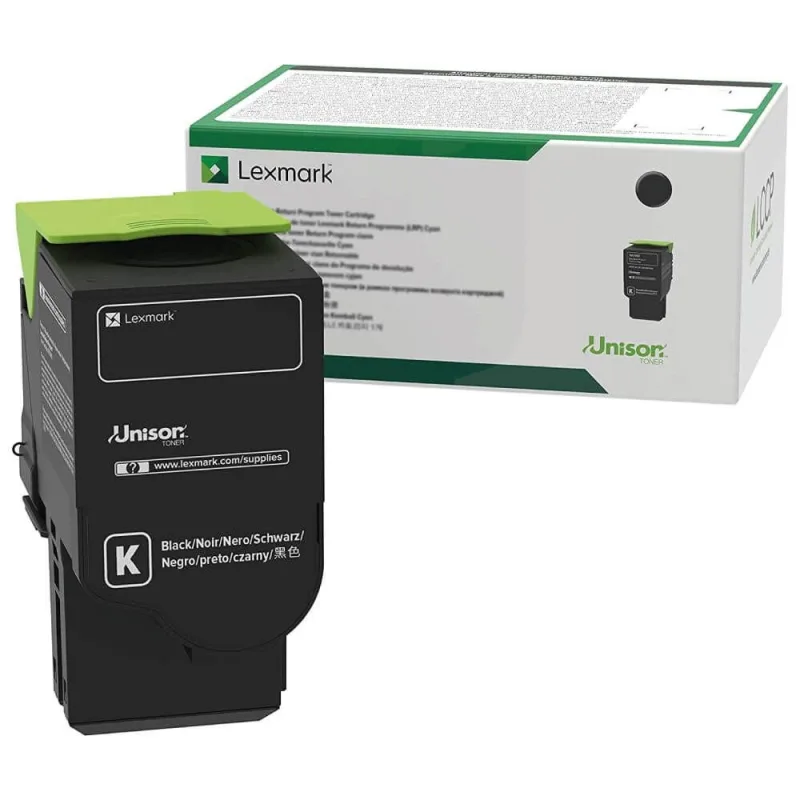LEXMARK toner černý pro CS531, CX532 z programu Lexmark return…