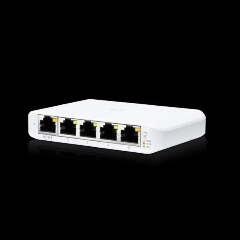 Ubiquiti UniFi switch USW-Flex-mini 5x1000Mbps power over PoE indoor/outdoor