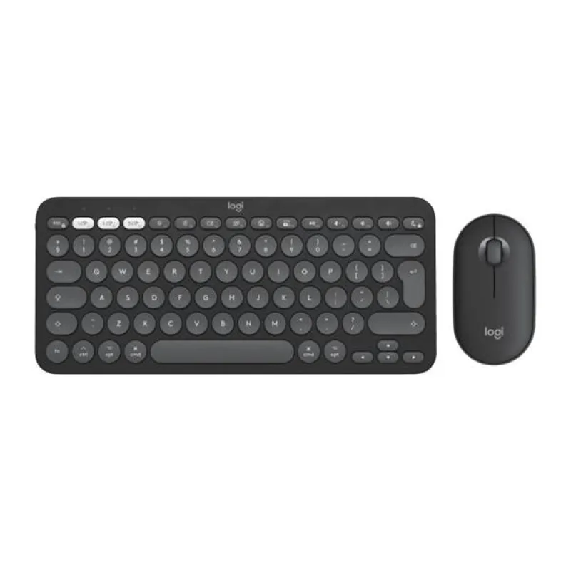 Logitech® Pebble 2 Combo for Mac - TONAL GRAPHITE - US INT"L - BT…
