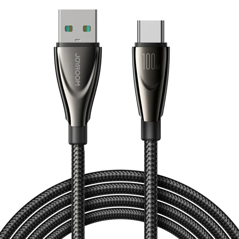 Kábel Joyroom Pioneer Series SA31-AC6 USB-A / USB-C 100 W 1,2 m – čierny