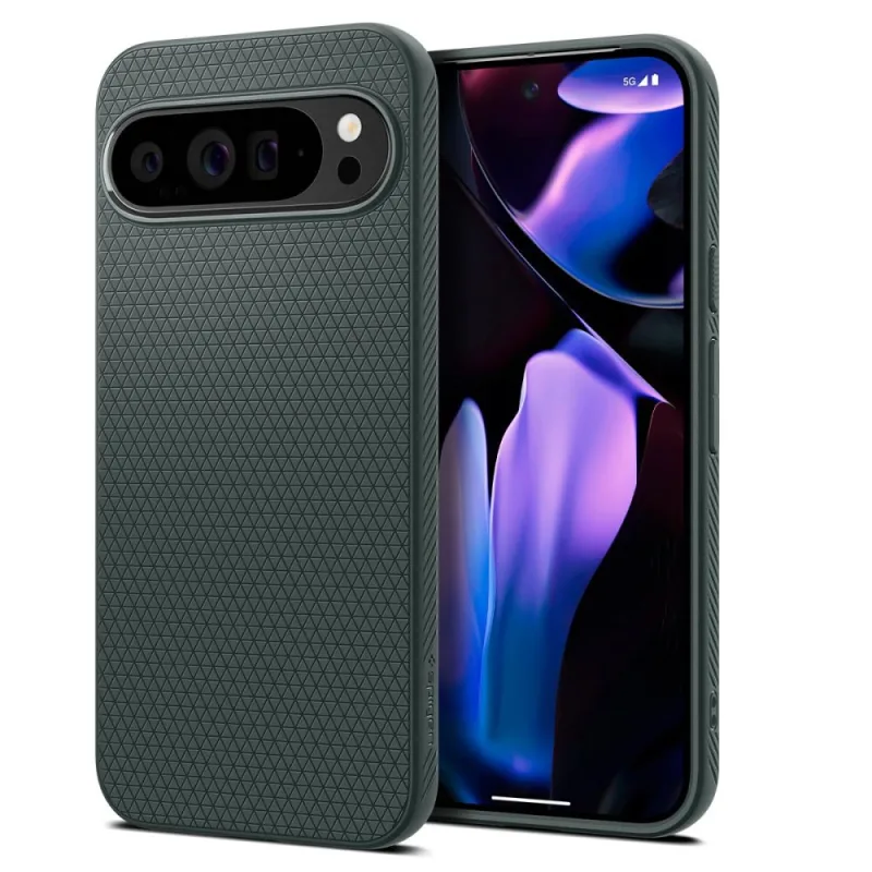 Puzdro Spigen Liquid Air pre Google Pixel 9 Pro XL – zelené